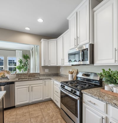 Kitchen with Stainless Appliances