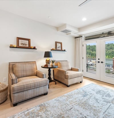 French Doors to Primary Balcony
