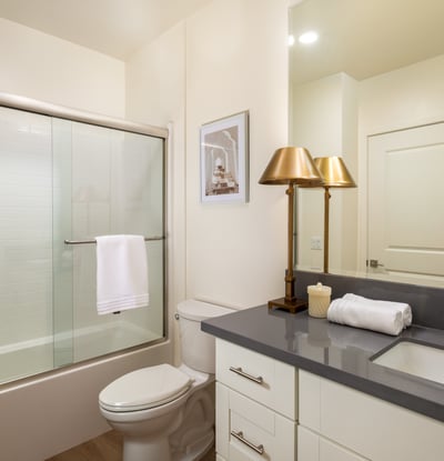Guest Bathroom -2 Bedrooms Plan
