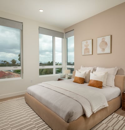 Master Bedroom- 3 Bedroom Plan