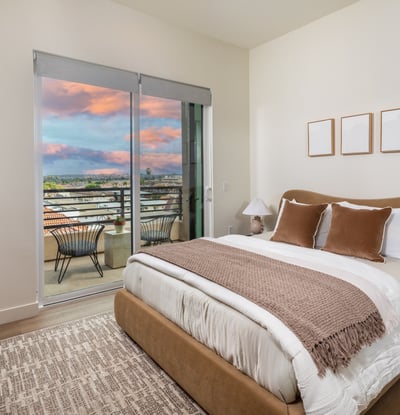 Guest Bedroom -2 Beds 2 Baths Plan