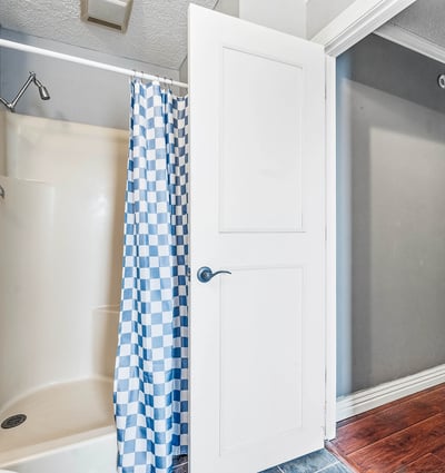 Primary Bathroom Step-in Shower