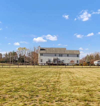 The expansive, open, useable backyard offers endless possibilities for outdoor fun.