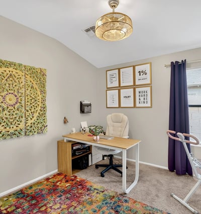 Adaptable space for office, bedroom, or hobbies. Bright and functional layout fits a variety of needs in this Casa Grande home.