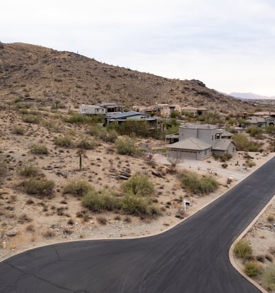 Elevated homesite featuring dramatic mountain backdrops and scenic desert surroundings. Enjoy peaceful hillside living with direct access to nearby hiking trails and outdoor recreation in Phoenix.