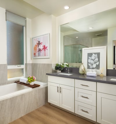 Master En-Suite Bathroom - 3 Bedrooms Plan