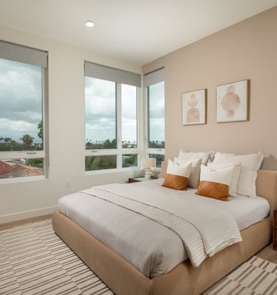 Master Bedroom- 3 Bedroom Plan