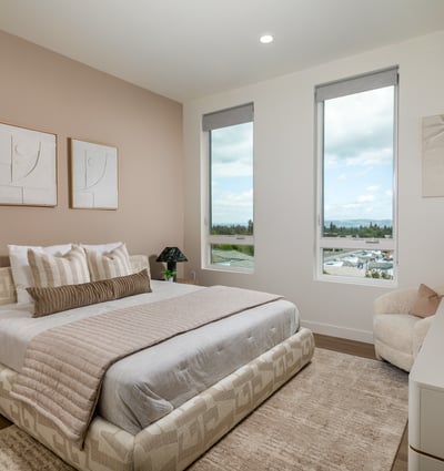 Master Bedroom - Unit 506 ( 2 Bedroom 2 baths Plan)