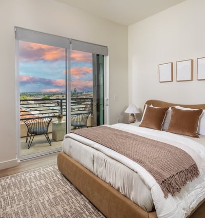 Guest Bedroom -2 Beds 2 Baths Plan