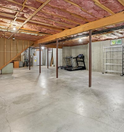 1,414 square feet of unfinished lower level ready for your personal touch!