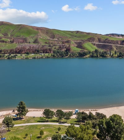Nearby Castaic Lake