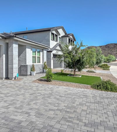 Soak in picturesque mountain views right from your front yard part of what makes this Peoria location so peaceful and unique.