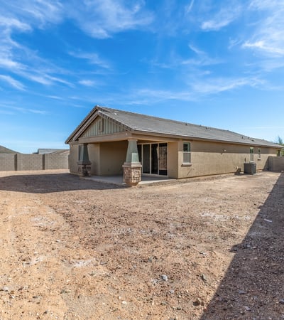 Expansive backyard ready for custom landscaping, outdoor living, or pool addition. Private and fully enclosed for added comfort