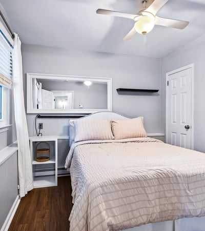 Guest bedroom retreat.