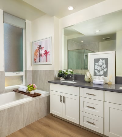 Master En-Suite Bathroom - 3 Bedrooms Plan