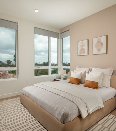 Master Bedroom- 3 Bedroom Plan