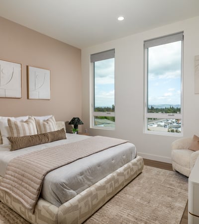 Master Bedroom - Unit 506 ( 2 Bedroom 2 baths Plan)