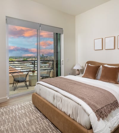 Guest Bedroom -2 Beds 2 Baths Plan