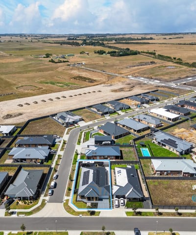 Discover this expansive neighborhood featuring modern homes, spacious lots, and convenient access to future developments.