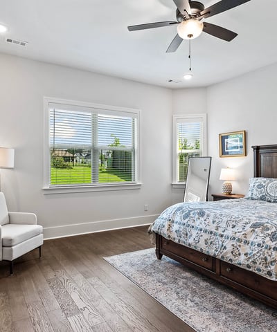 Primary Bedroom with Bay Windows