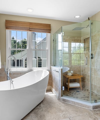 Separate Tub & Shower