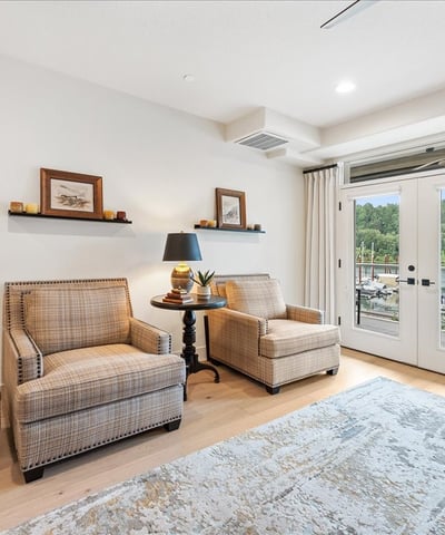 French Doors to Primary Balcony