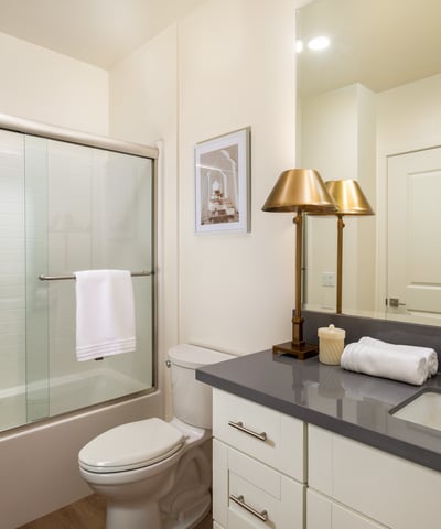 Guest Bathroom -2 Bedrooms Plan