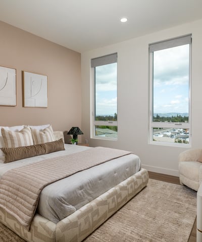 Master Bedroom - Unit 506 ( 2 Bedroom 2 baths Plan)
