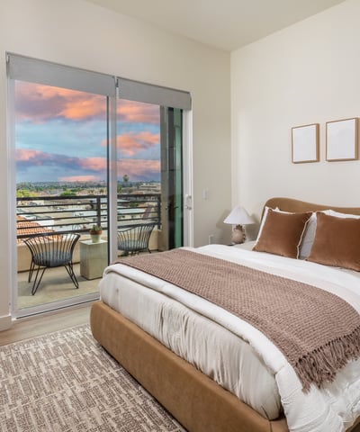 Guest Bedroom -2 Beds 2 Baths Plan