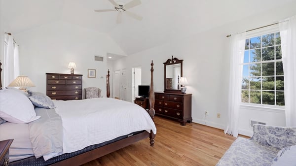 Primary Bedroom on First Floor Main Level