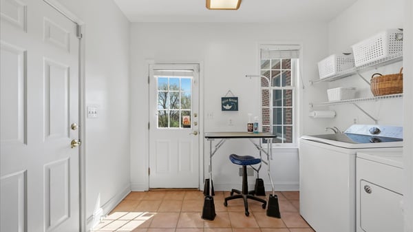 Laundry Room on First Floor Main Level = True Main Level Living