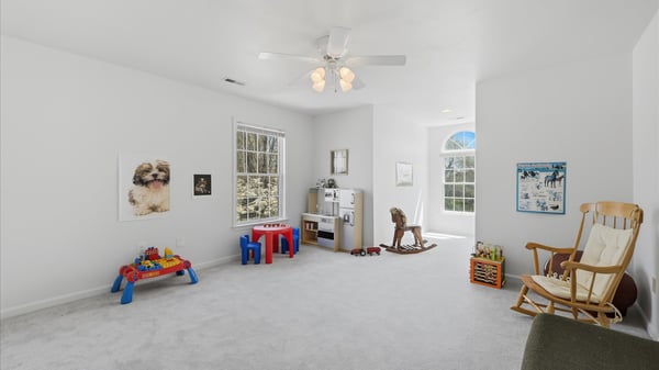 Upper Level - Playroom - Potential use as Bedroom