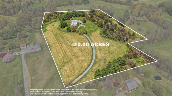 10 Acres Zoned AR-1 with No HOA