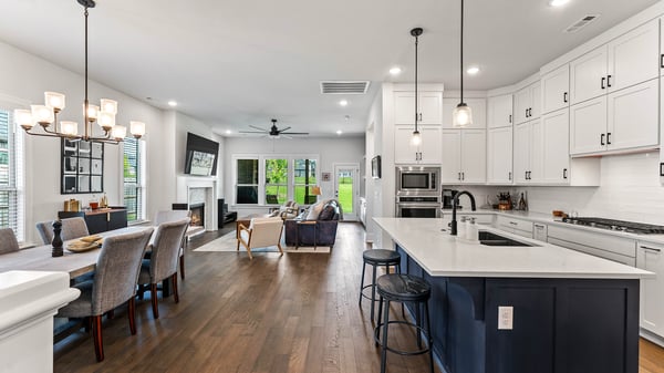 Open Concept Kitchen, Dining, Living Room
