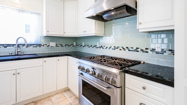 GE Monogram 6 burner stove
