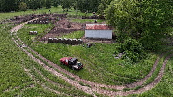 East care Corral by the ranch house