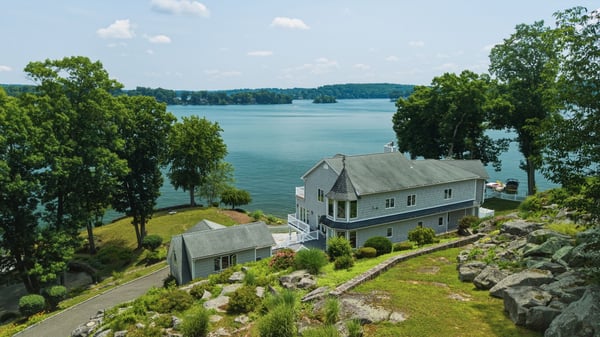Stunning views of Candlewood Lake
