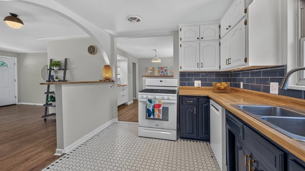 Updated Back Splash and Countertops