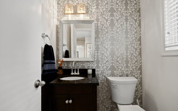 Powder room on main level