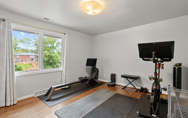 Bedroom 4 (currently used as a gym)