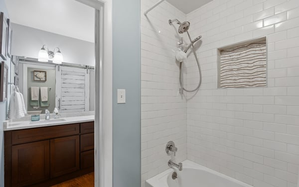 Hall bath