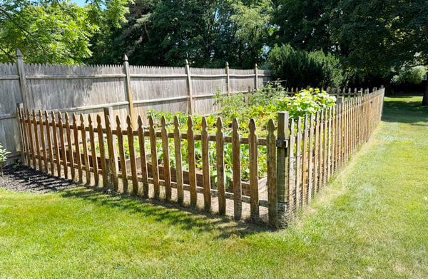 Fenced Garden Area