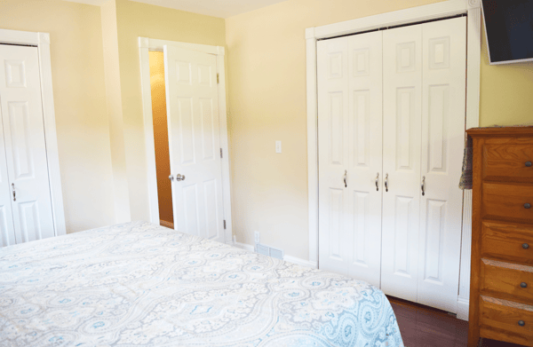 2 Double Door Closets