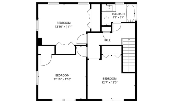 3008 Sunset 2nd Fl Floor Plan