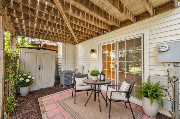 Patio - virtually staged
