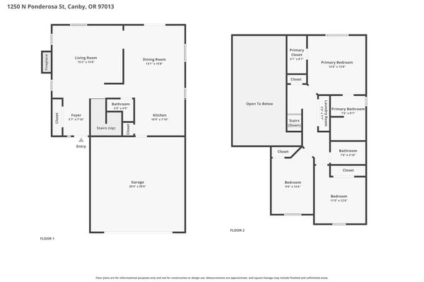 1250 N Ponderosa St, Canby, OR