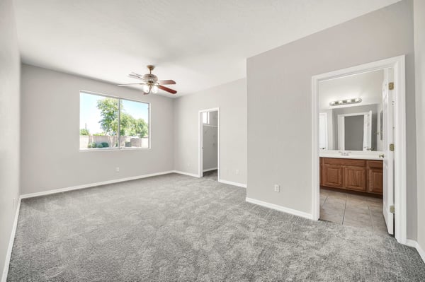 Private guest bedroom conveniently located near a full bathroom, offering excellent comfort for visitors or extended family. The flexible layout enhances the home's functionality and buyer appeal.