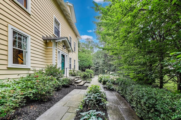 Beautifully Landscaped Gardens and Gated Walkway