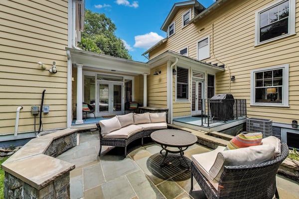 Patio & Grilling Porch off Dining & Morning Room