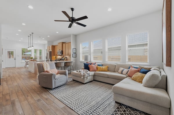 Open concept at it's finest. Perfect for hosting!